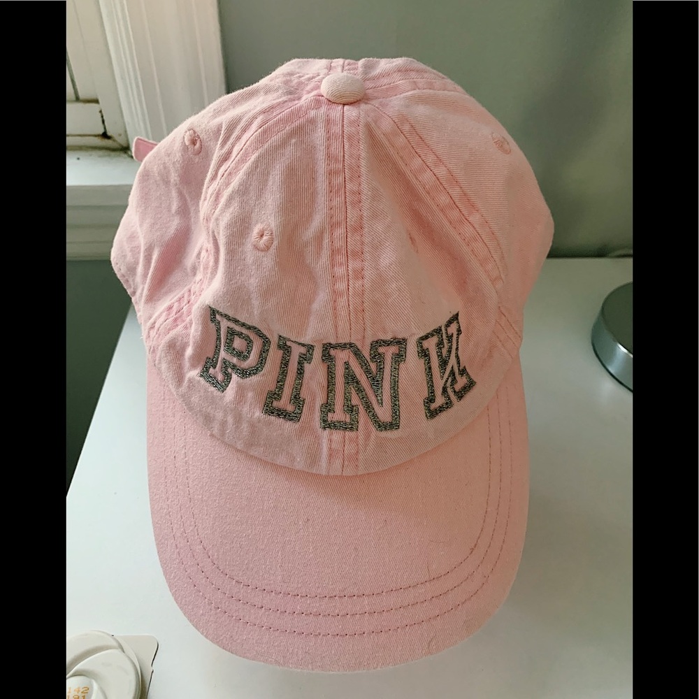 Pink baseball cap